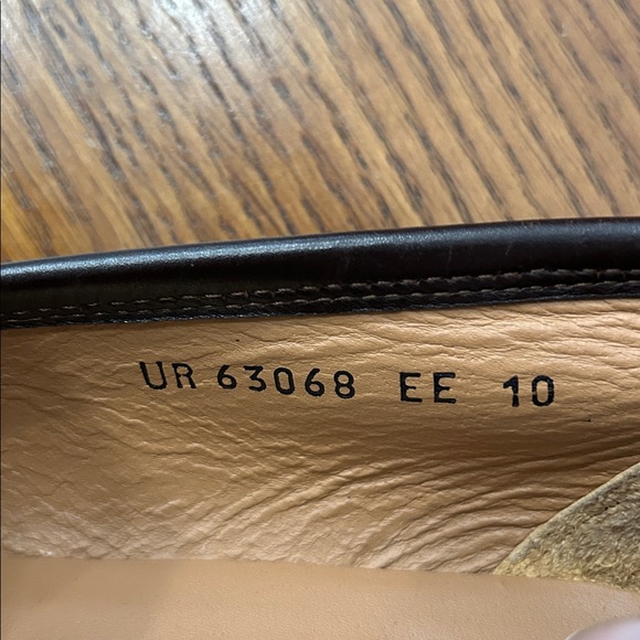 Salvatore Ferragamo GENEVA 2 Chocolate Buc Suede Caffe Calf Men 10 - Picture 8 of 9